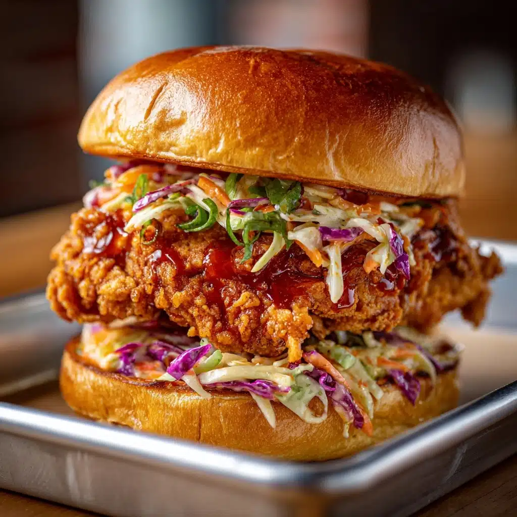 Chicken Sandwiches with Blue Cheese Slaw Recipe