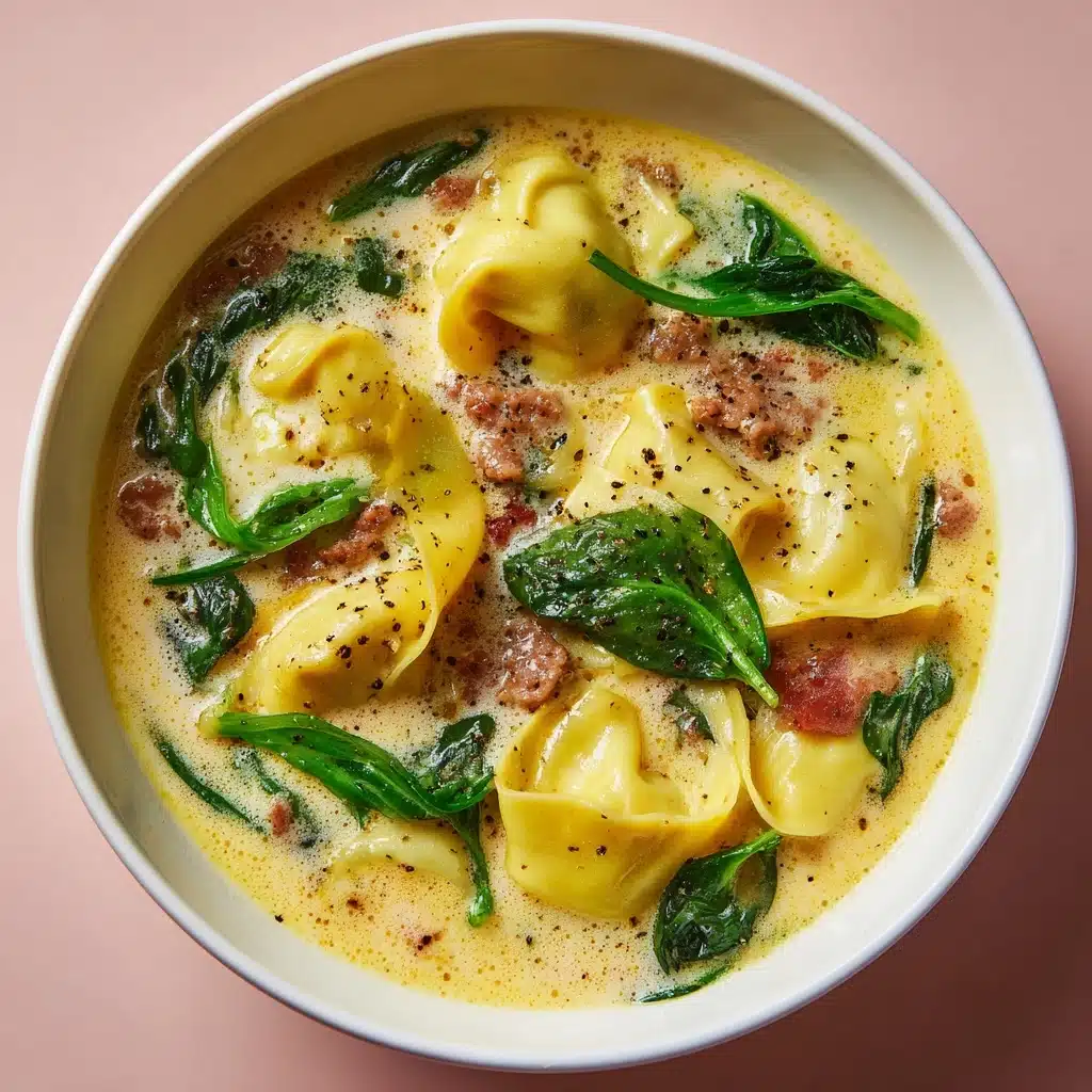 Creamy Alfredo Lasagna Soup Recipe - Recipe Image