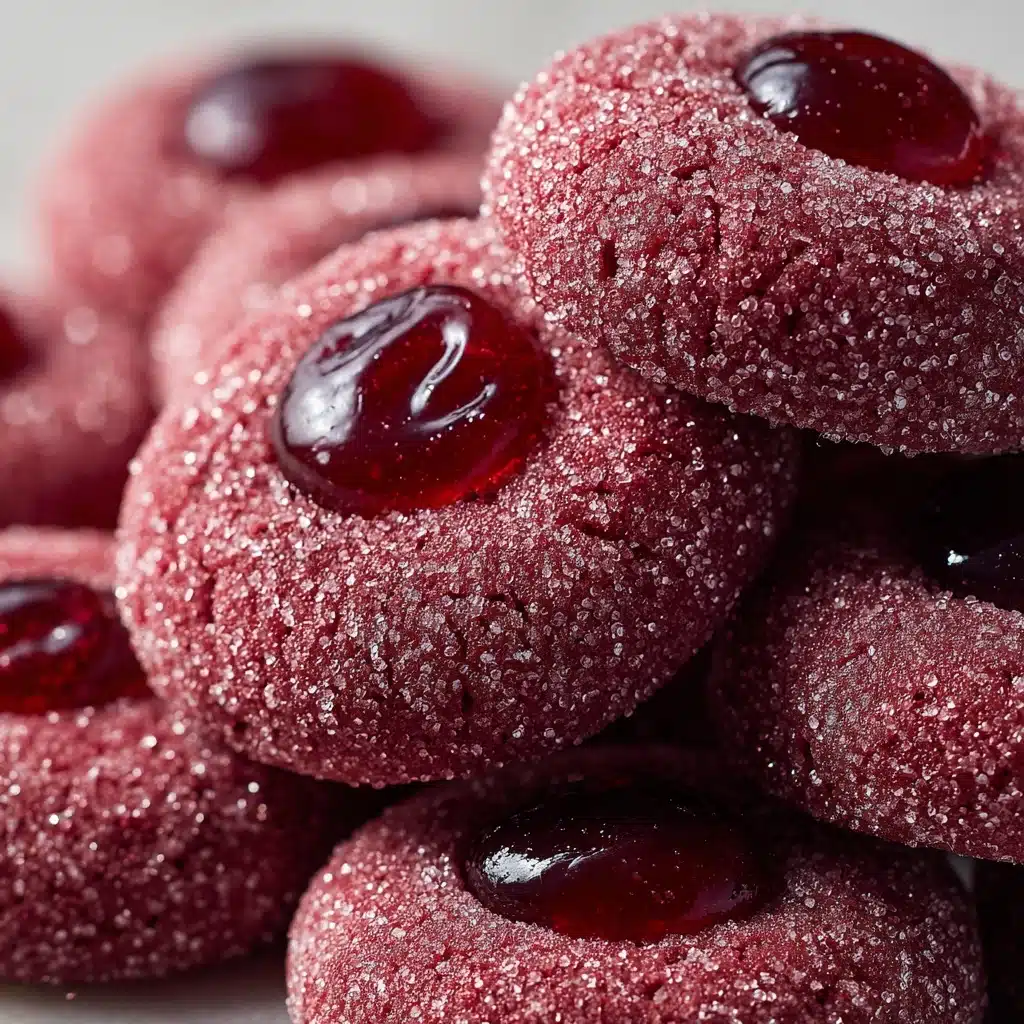Hershey’s Red Velvet Blossoms Cookies Recipe - Recipe Image