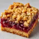 Amish Oatmeal Rhubarb Bars Recipe
