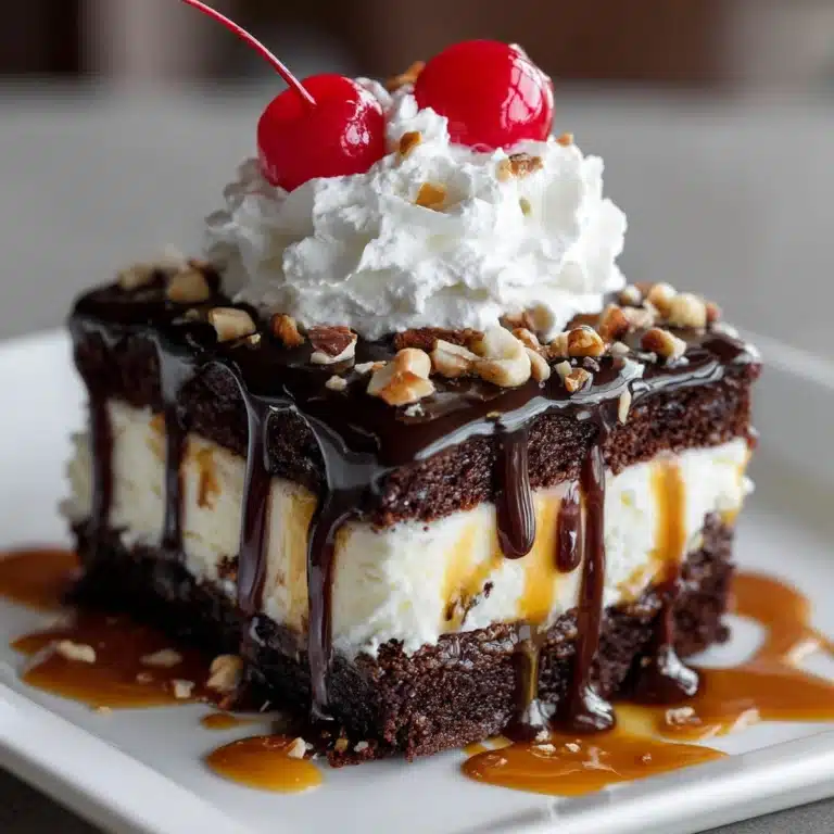 Ultimate English Brownie Sundae Recipe