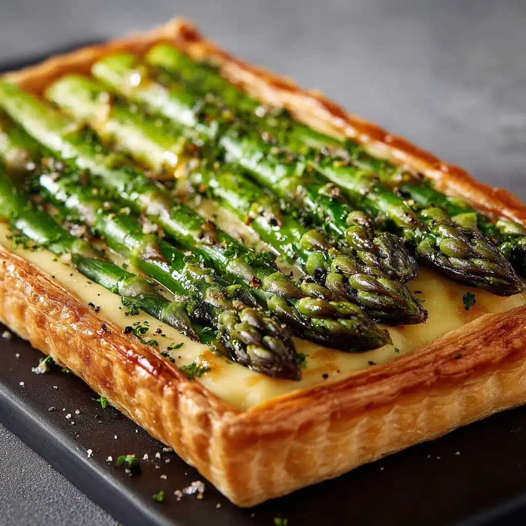 Asparagus and Goat Cheese Tart Recipe - Recipe Image