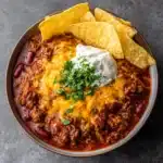 Hearty Slow Cooker All Meat Chili (No Beans) Recipe
