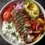 Chicken Tzatziki Rice Bowls Recipe