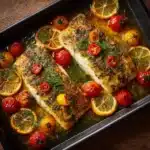 Mediterranean Baked Fish Recipe