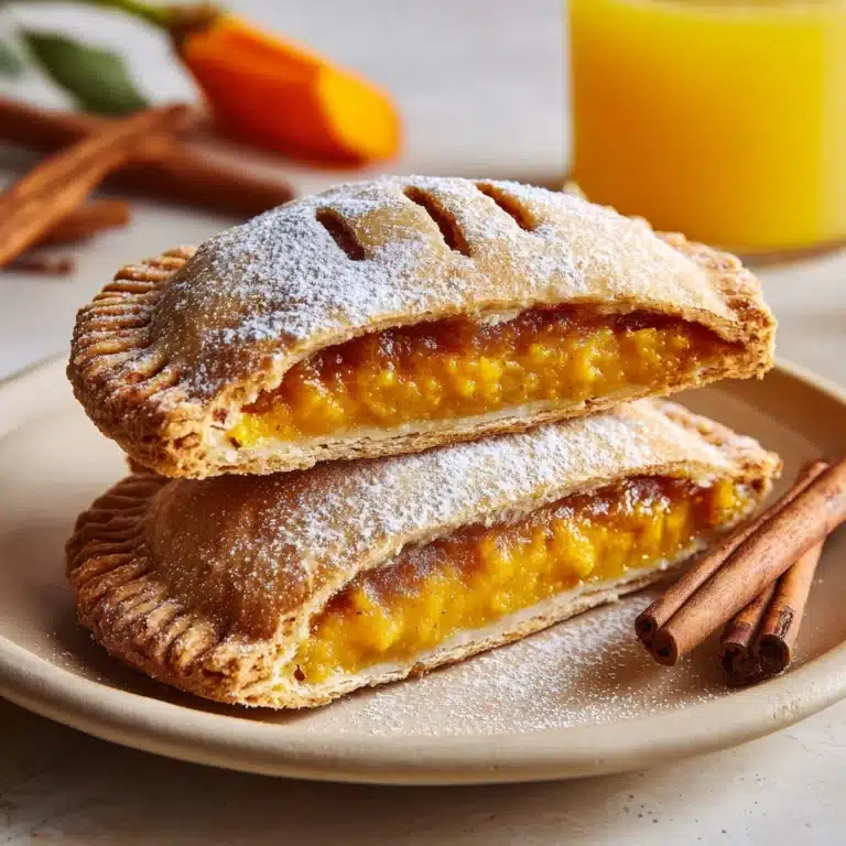 Pumpkin Hand Pies Recipe