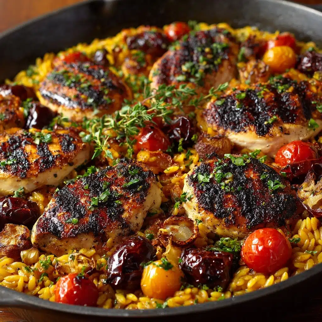 Mediterranean Chicken with Orzo Recipe - Recipe Image