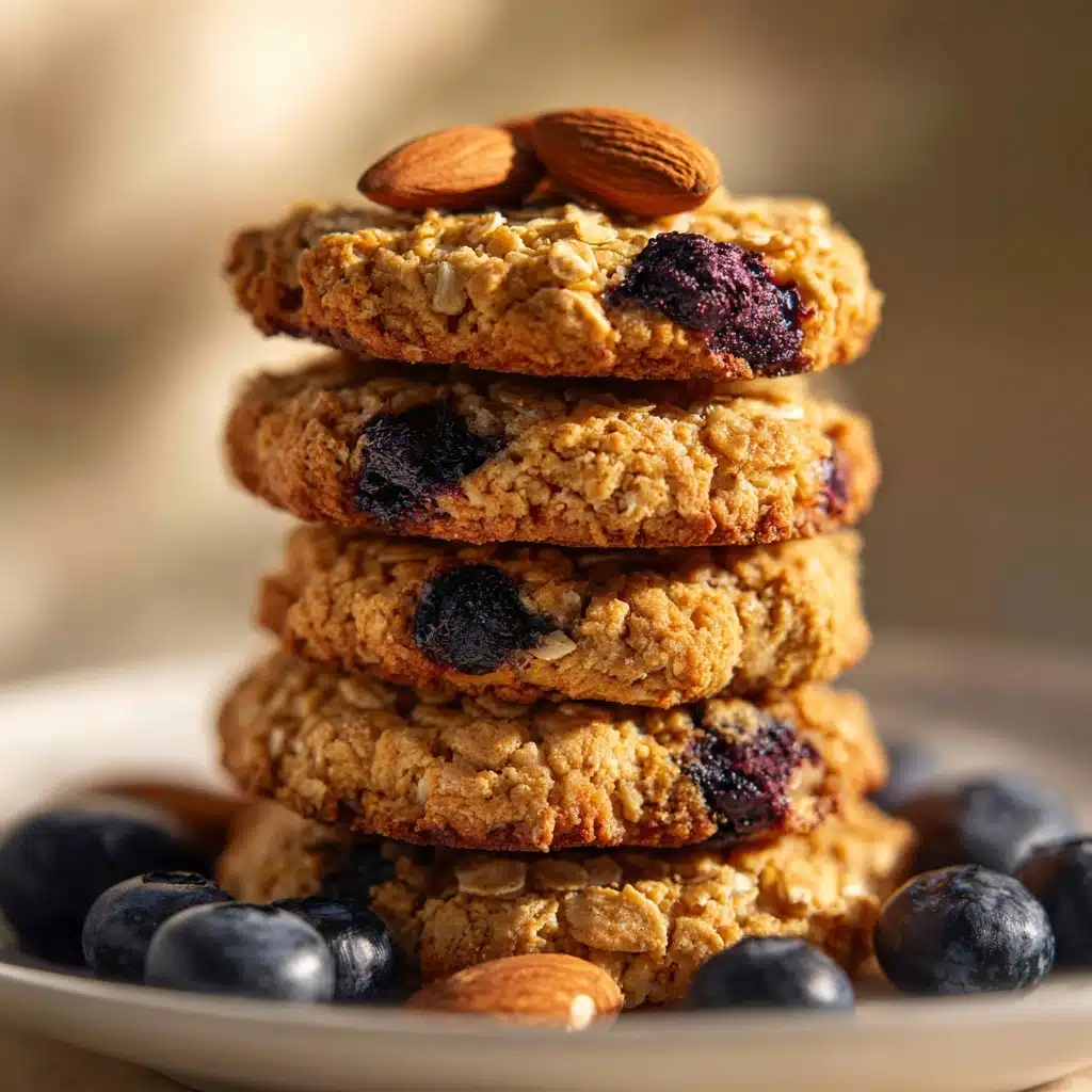 Banana Blueberry Oatmeal Breakfast Cookies Recipe - Recipe Image