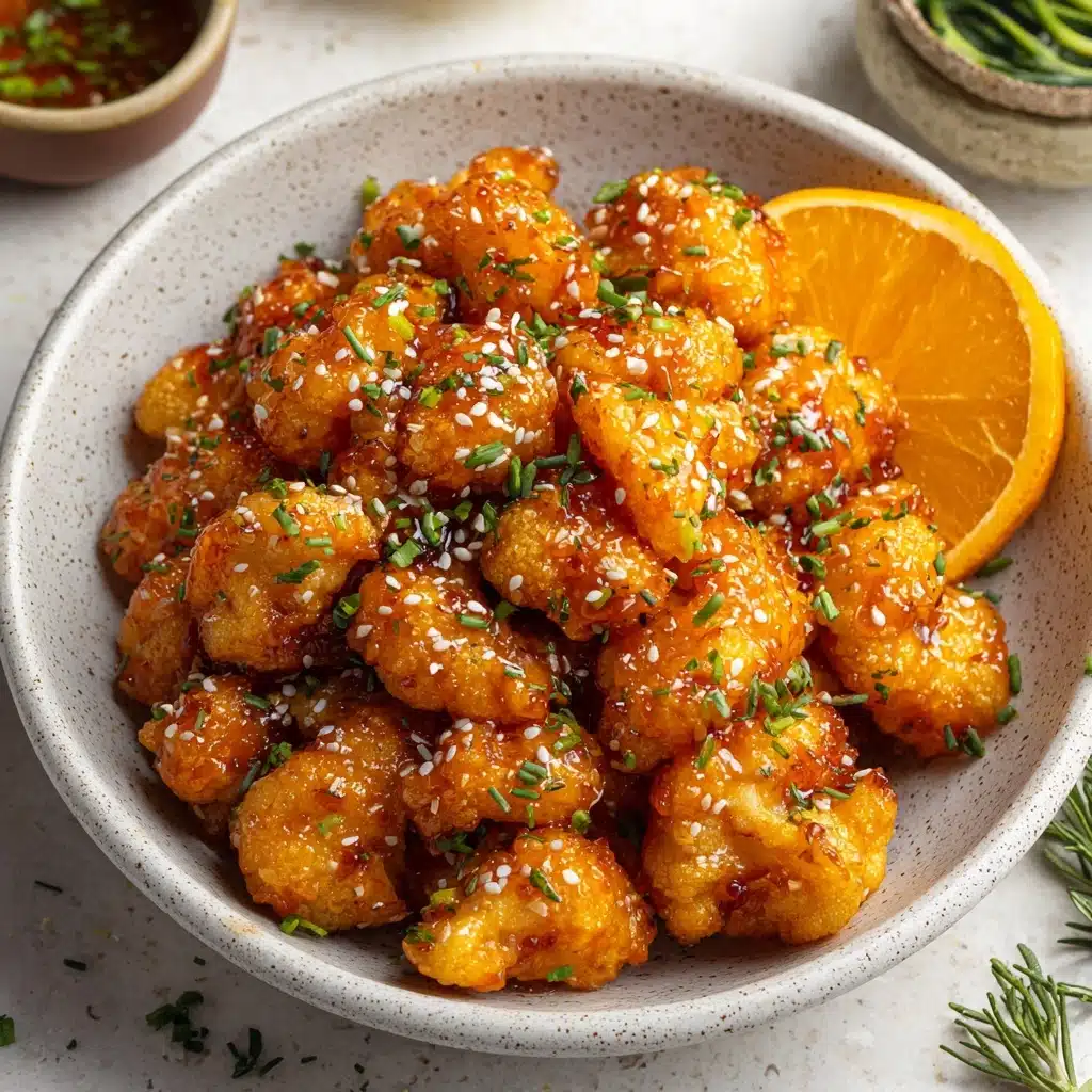Vegan Glazed Orange Cauliflower “Chicken” Recipe - Recipe Image