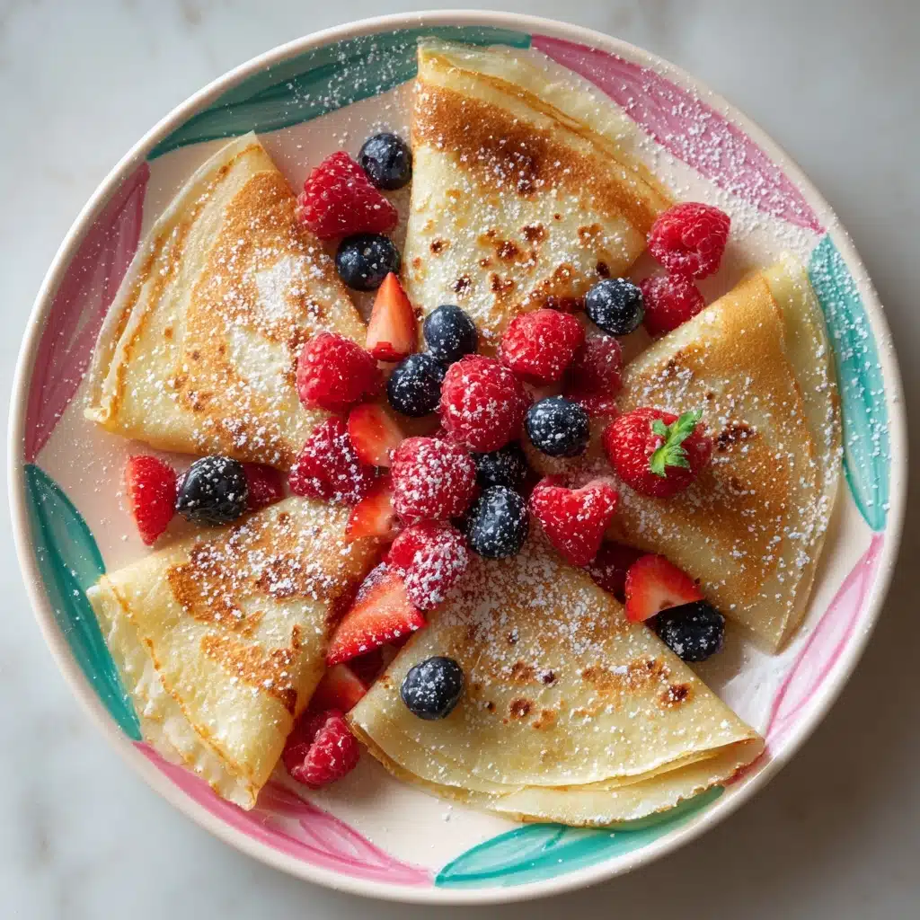 Mixed Berry Crepes Recipe - Recipe Image