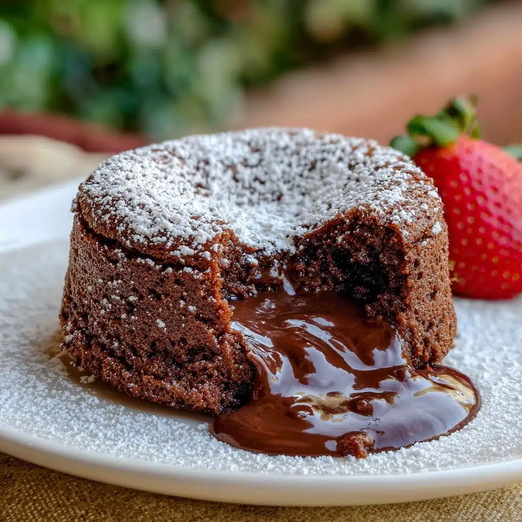 Air Fryer Lava Cake Recipe - Recipe Image