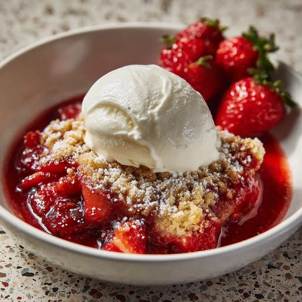 Easy Strawberry Cobbler Recipe - Recipe Image