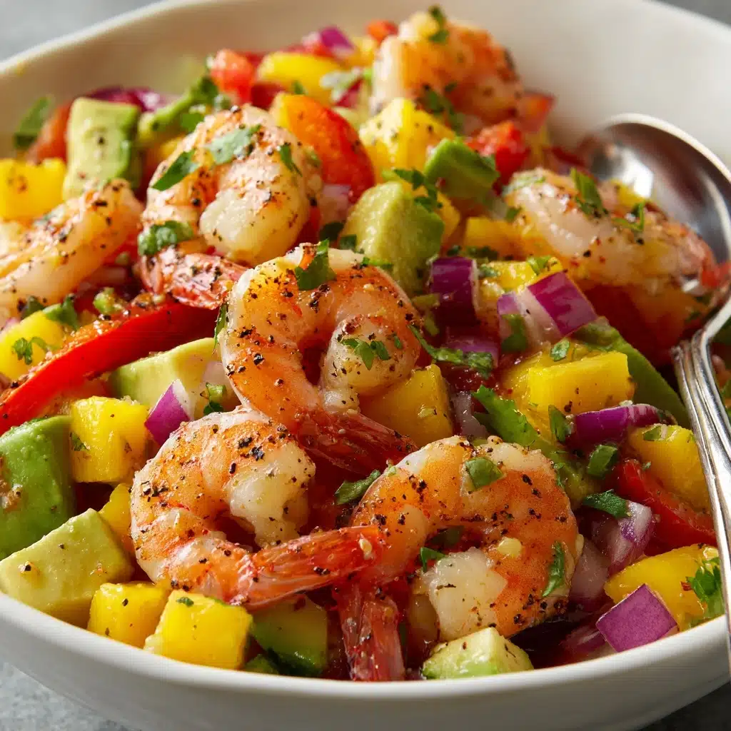 Mango Avocado Shrimp Salad Recipe - Recipe Image
