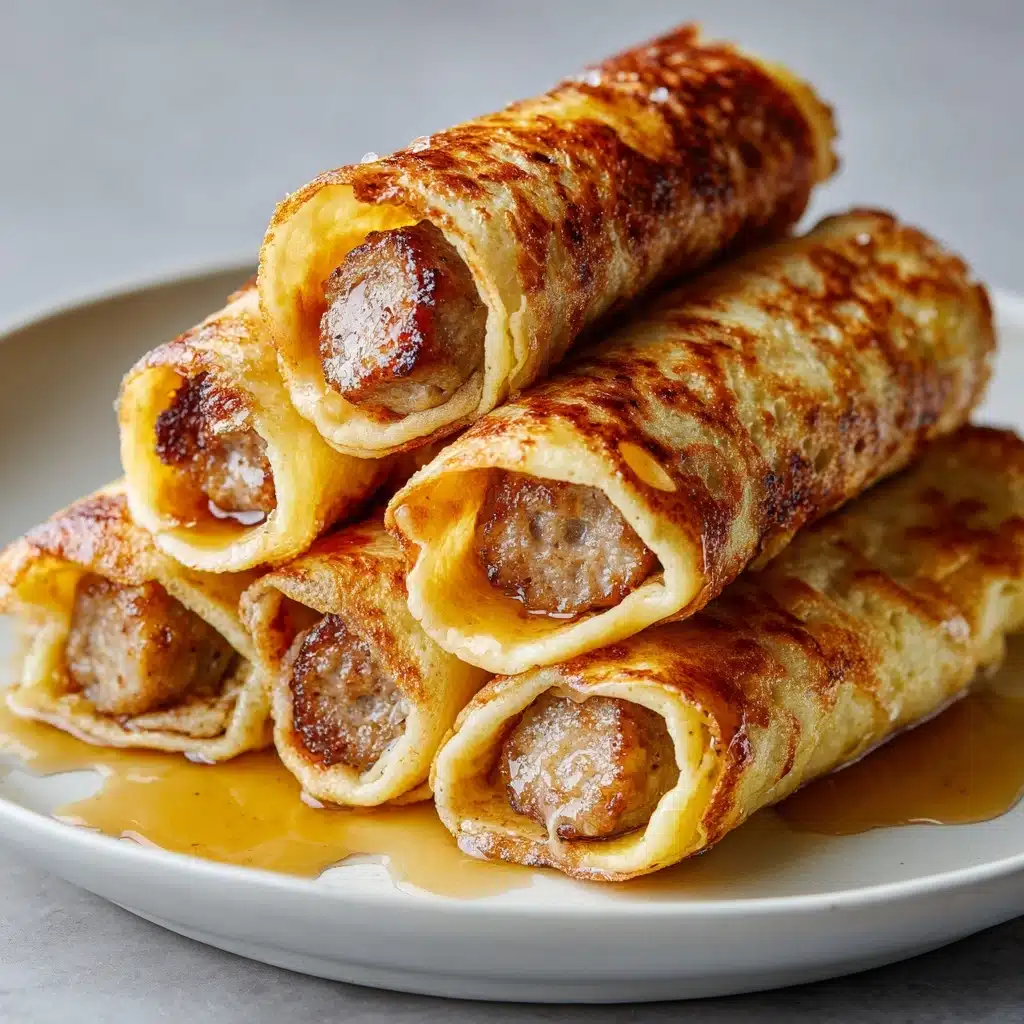 Sausage French Toast Roll-Ups Recipe - Recipe Image