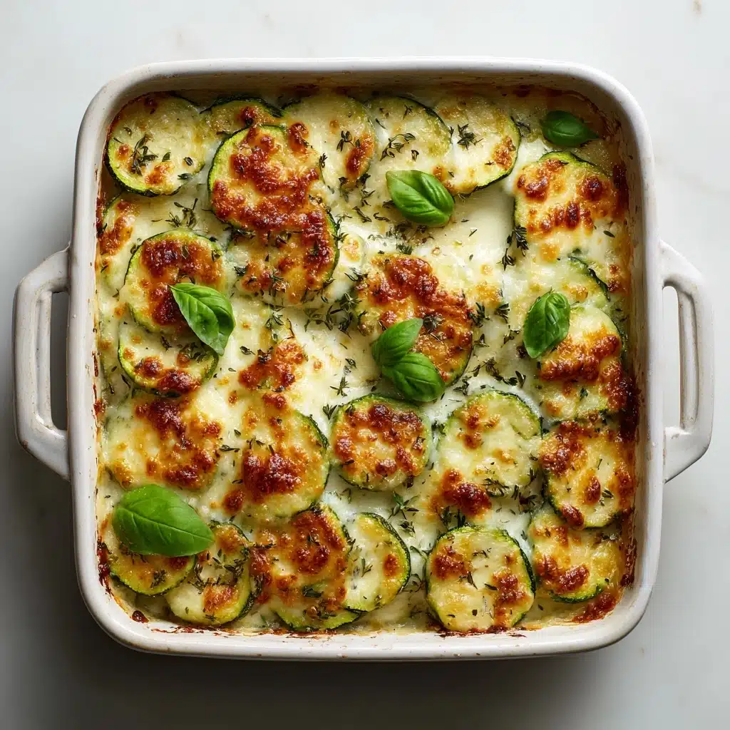 Baked Zucchini Cheese Recipe - Recipe Image