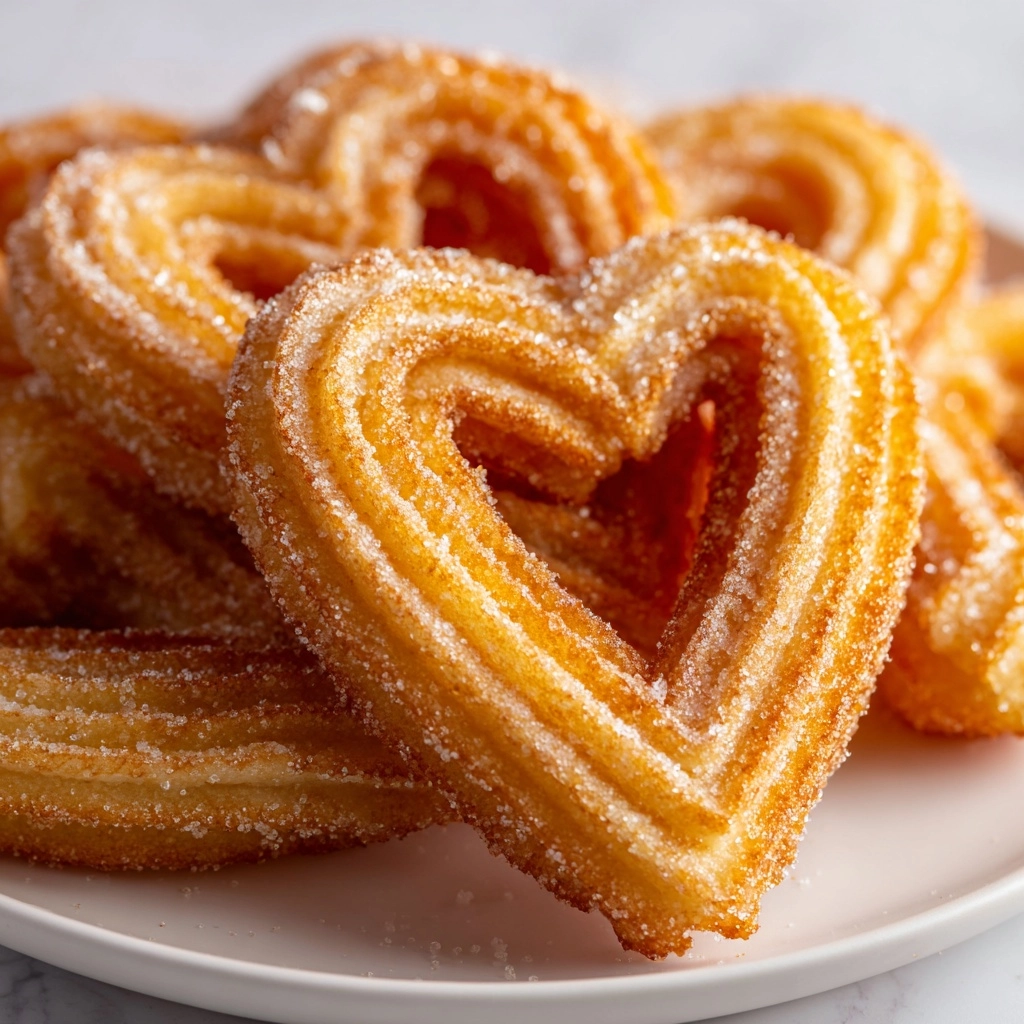 Heart-Shaped Churros Recipe - Recipe Image