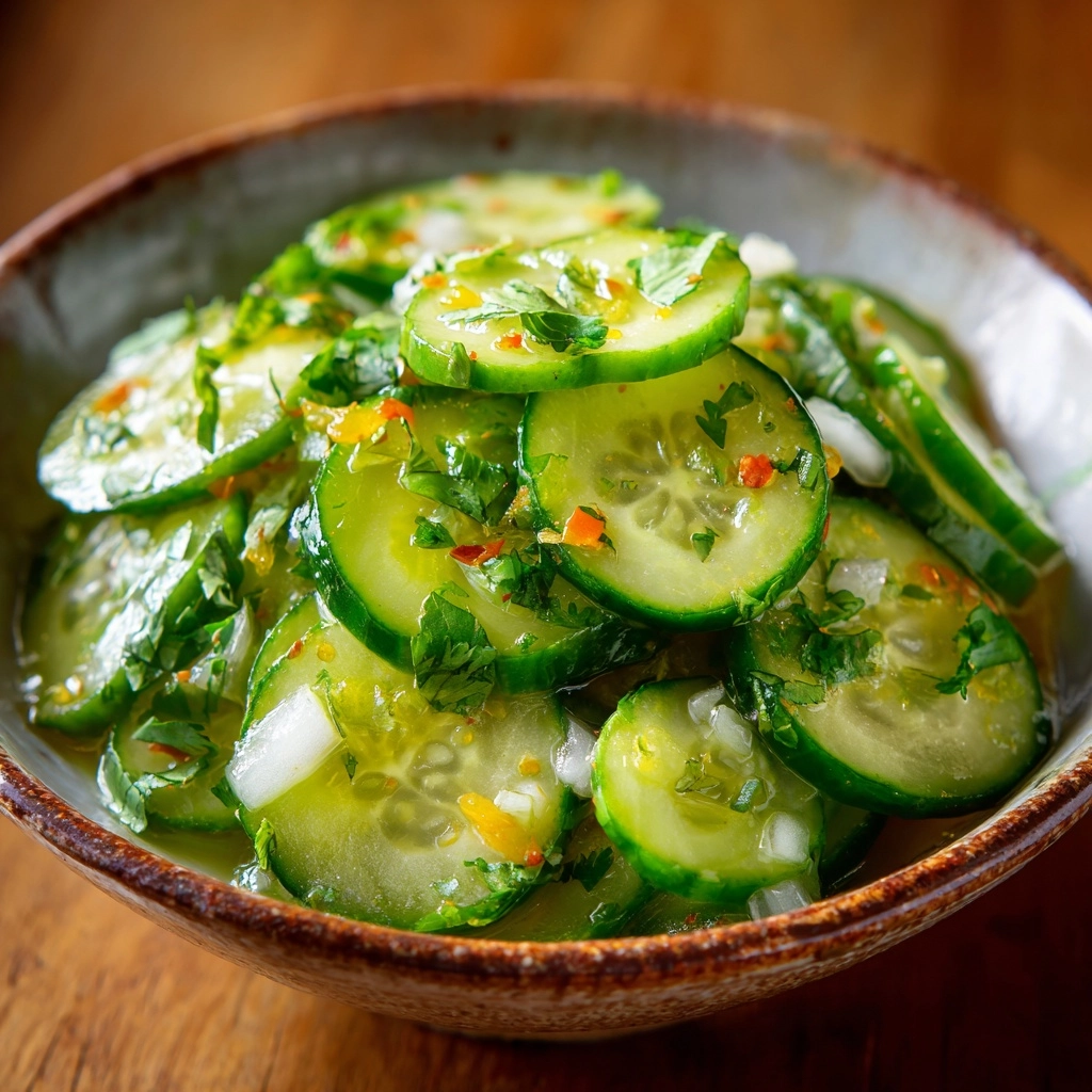 Mexican-Style Cucumbers Recipe - Recipe Image