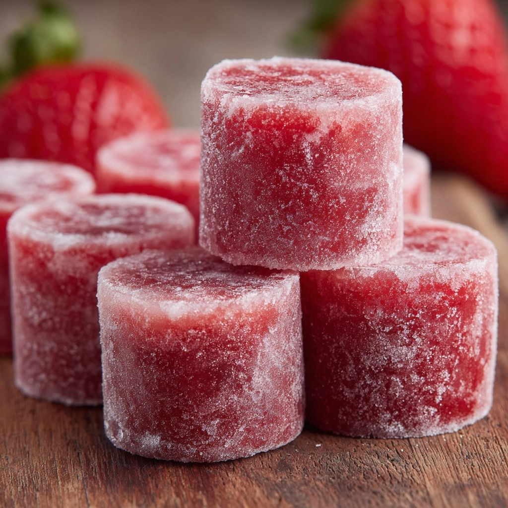 Strawberry Banana Bites for Dogs Recipe - Recipe Image