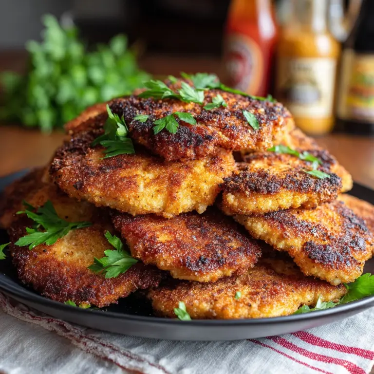 Crispy Chicken Cutlets Recipe