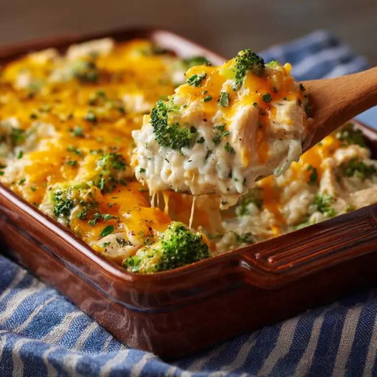 Chicken Broccoli Rice Casserole Recipe