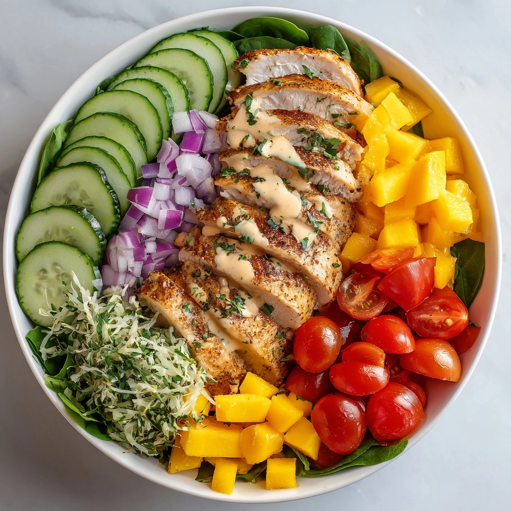 Chicken Mango Salad Recipe - Recipe Image