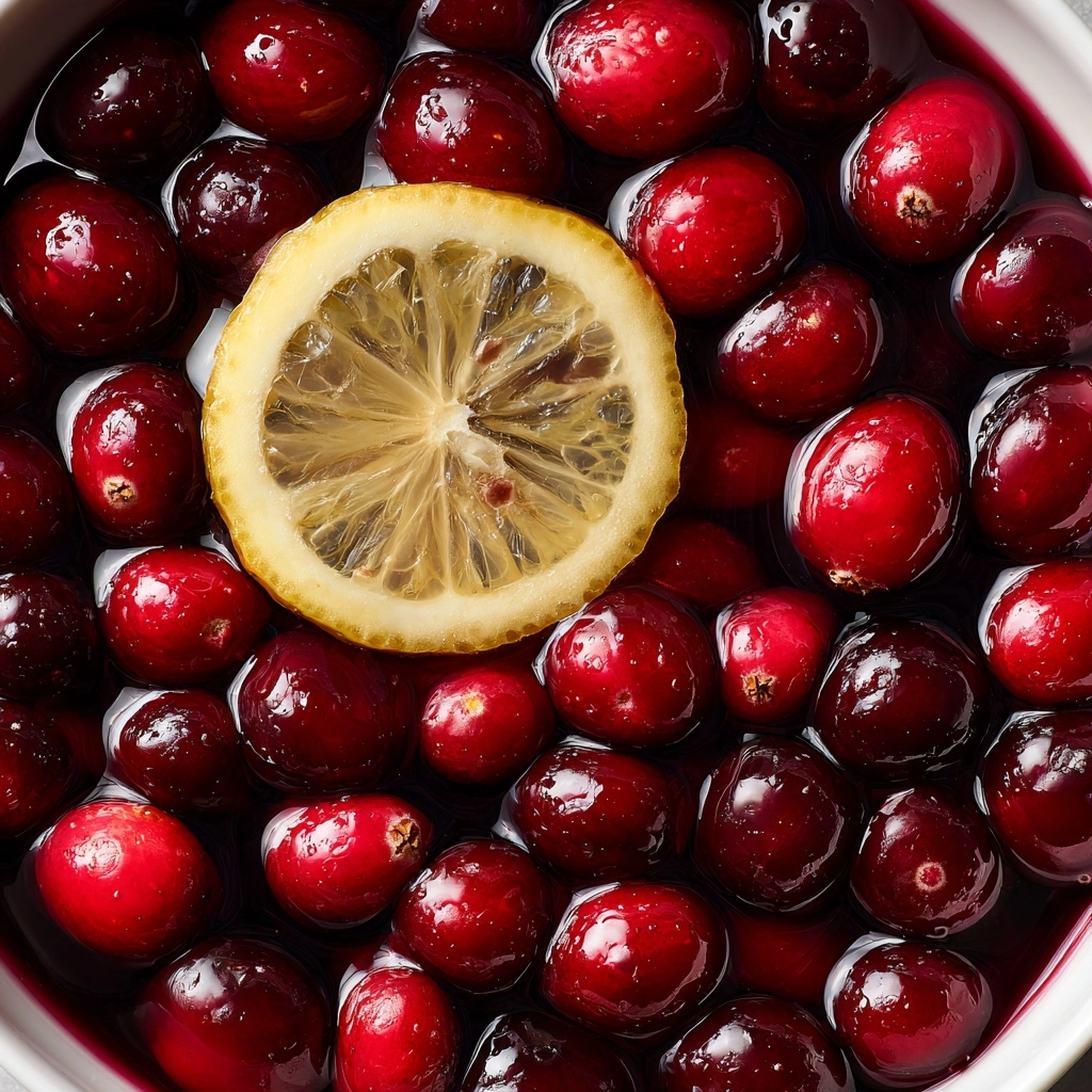 Lemon Kissed Cranberries Recipe - Recipe Image