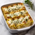 Chicken Alfredo Lasagna Rolls Recipe