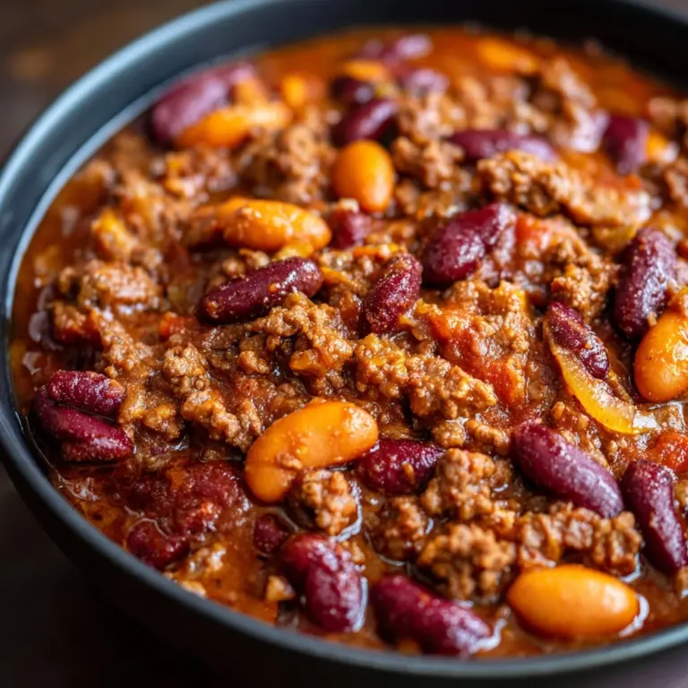 Slow Cooker Steakhouse Cowboy Baked Beans Recipe