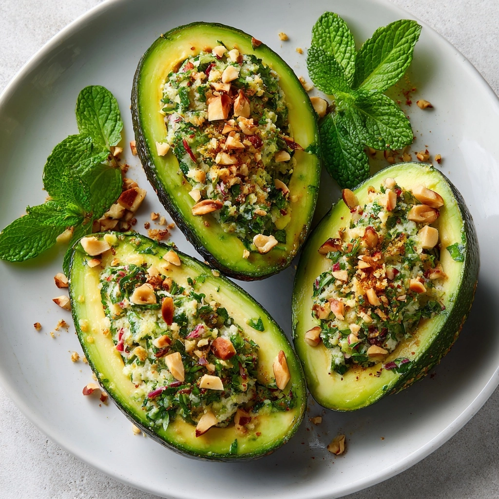 Crab Salad Stuffed Avocados Recipe - Recipe Image