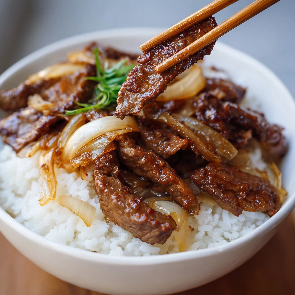 Beef Onion Stir-fry Recipe - Recipe Image