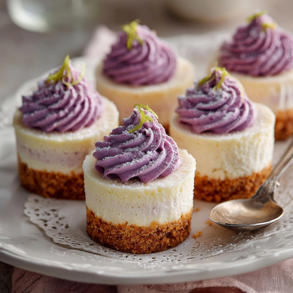 Japanese Mini Cotton Cheesecake Recipe - Recipe Image