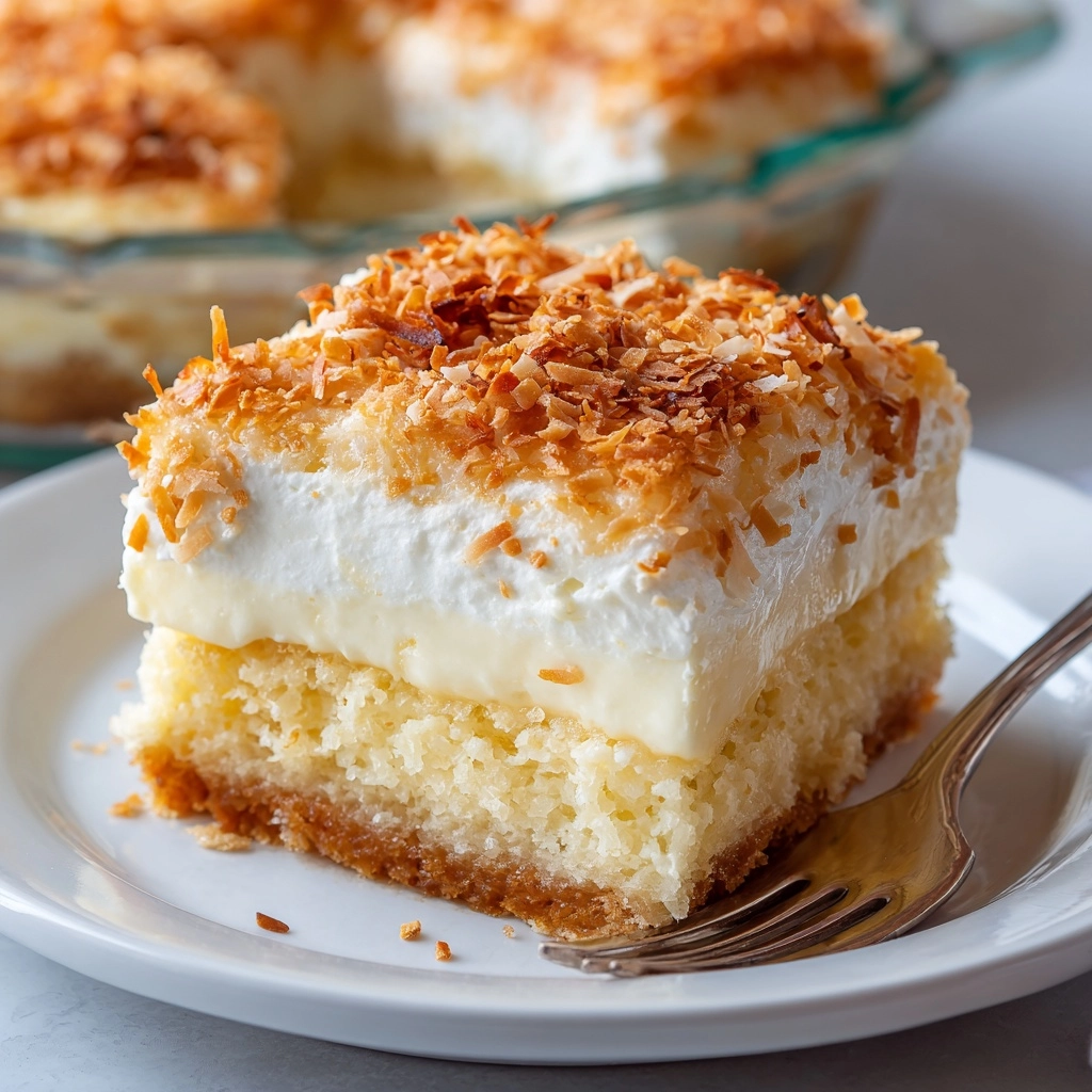 Coconut Cheesecake Bread Pudding Recipe - Recipe Image