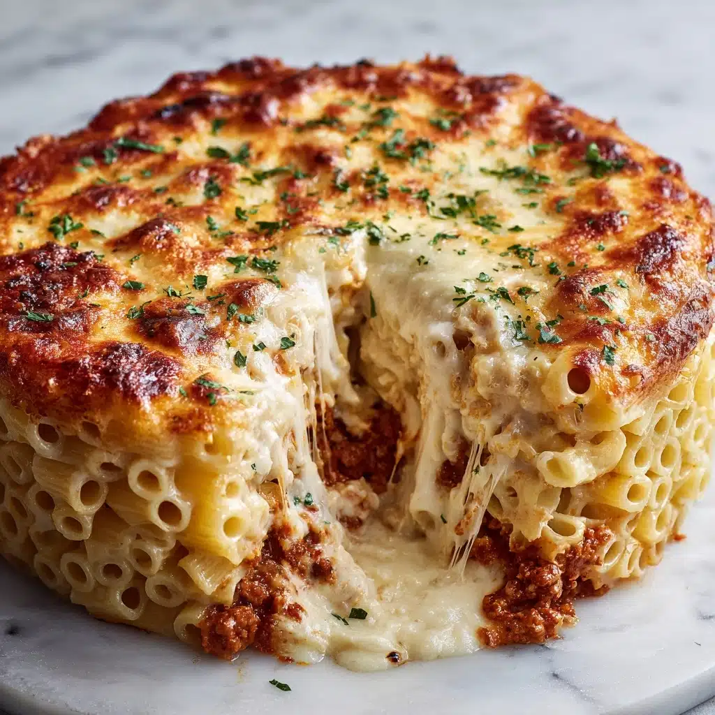 Pasta Pie Recipe - Recipe Image