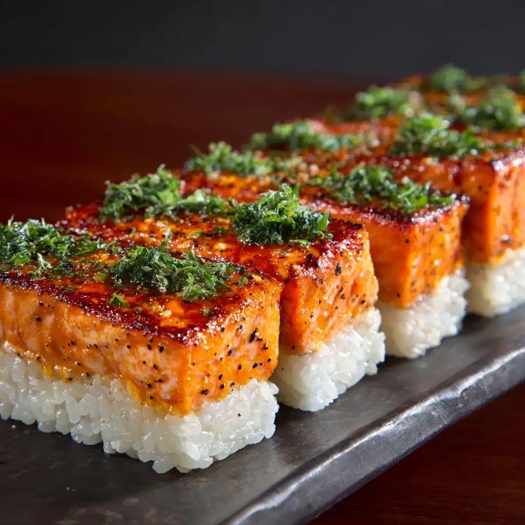 Salmon Crispy Rice Recipe - Recipe Image