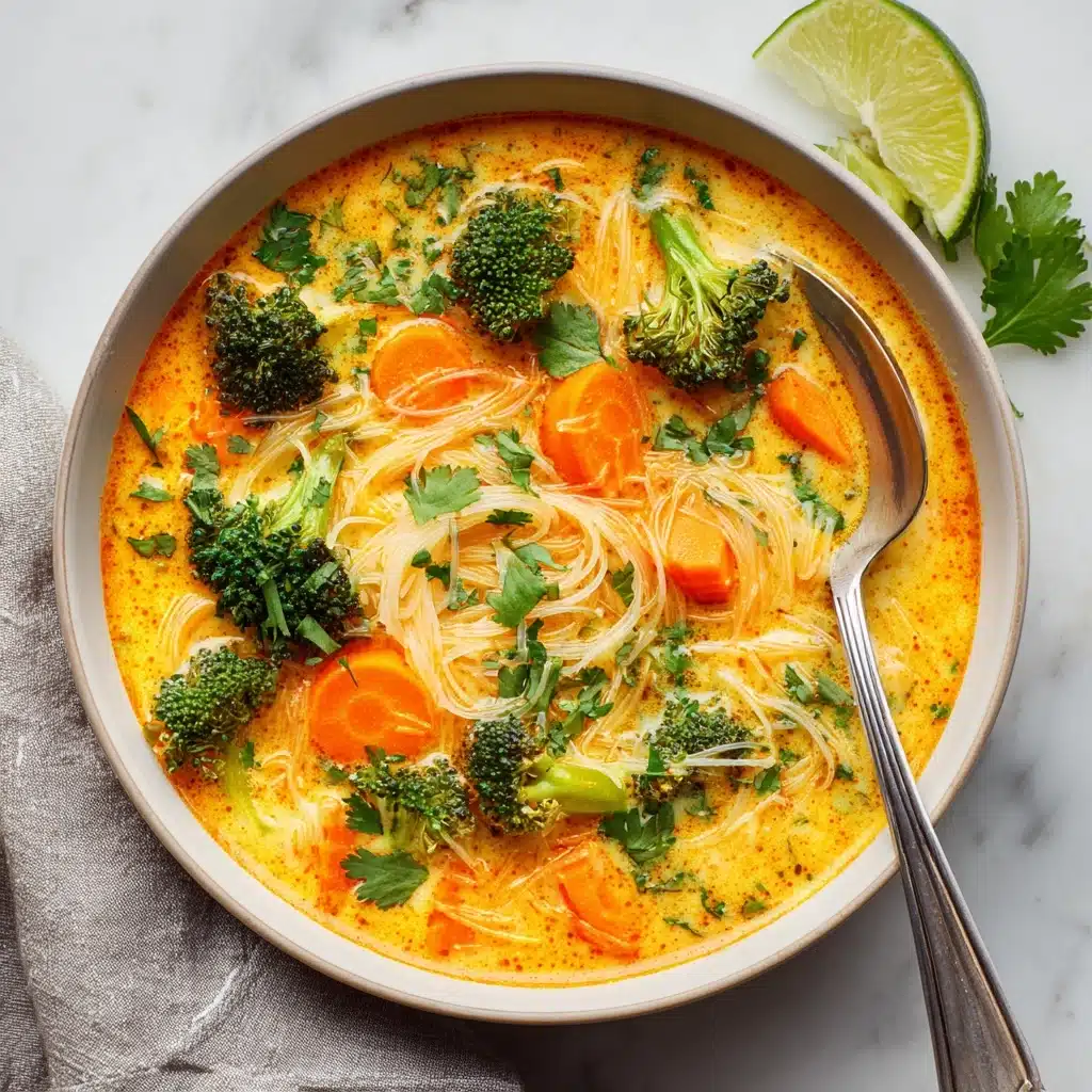 Thai Coconut Curry Soup Recipe - Recipe Image