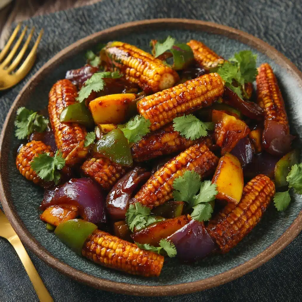 Crispy Chilli Babycorn Recipe - Recipe Image