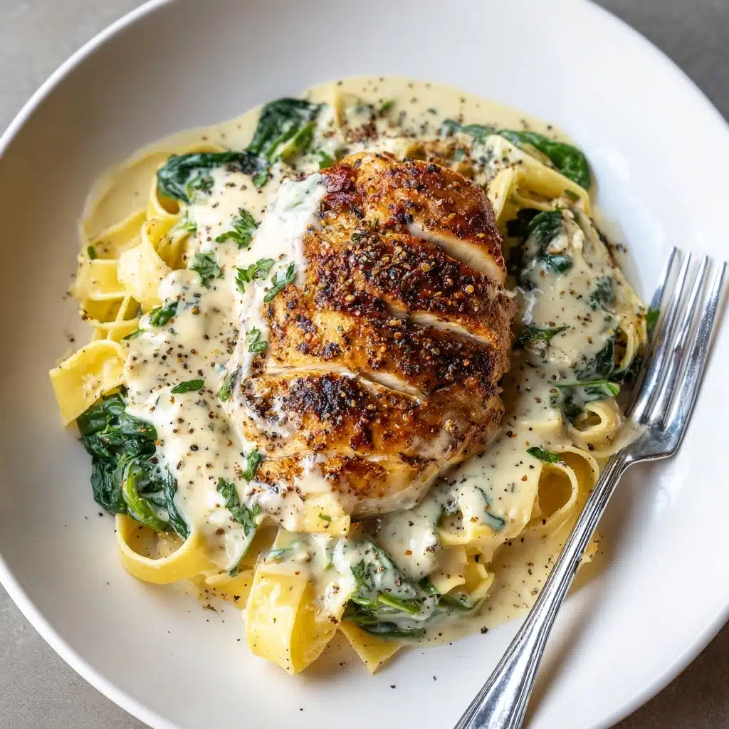 Creamy Chicken Florentine Recipe - Recipe Image