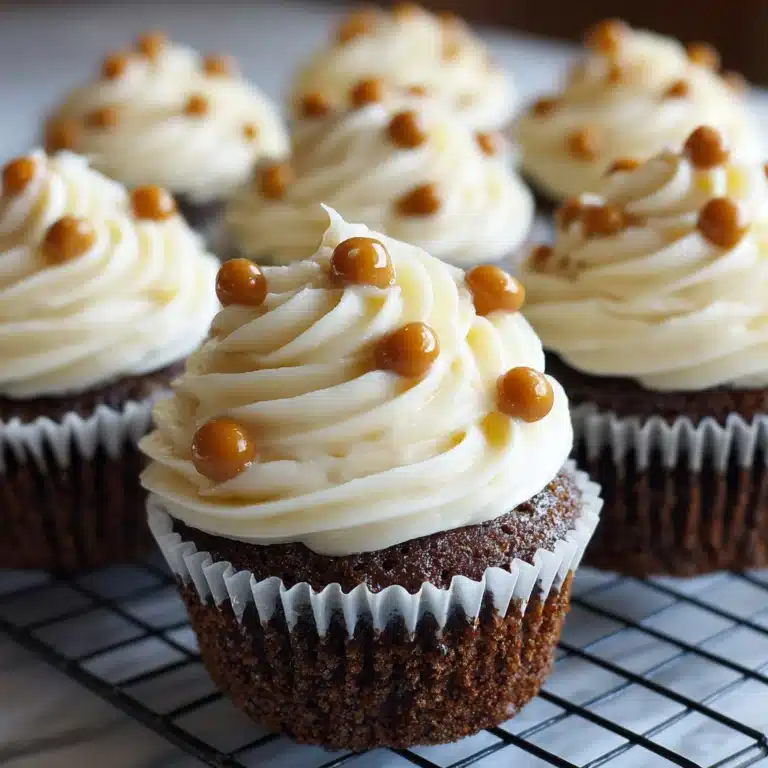 Carrot Cake Cupcakes with Cream Cheese Frosting Recipe