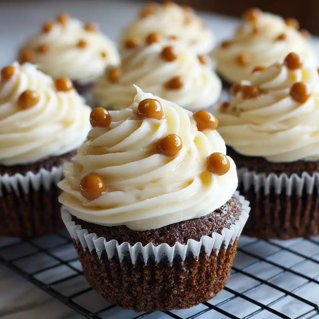 Carrot Cake Cupcakes with Cream Cheese Frosting Recipe - Recipe Image