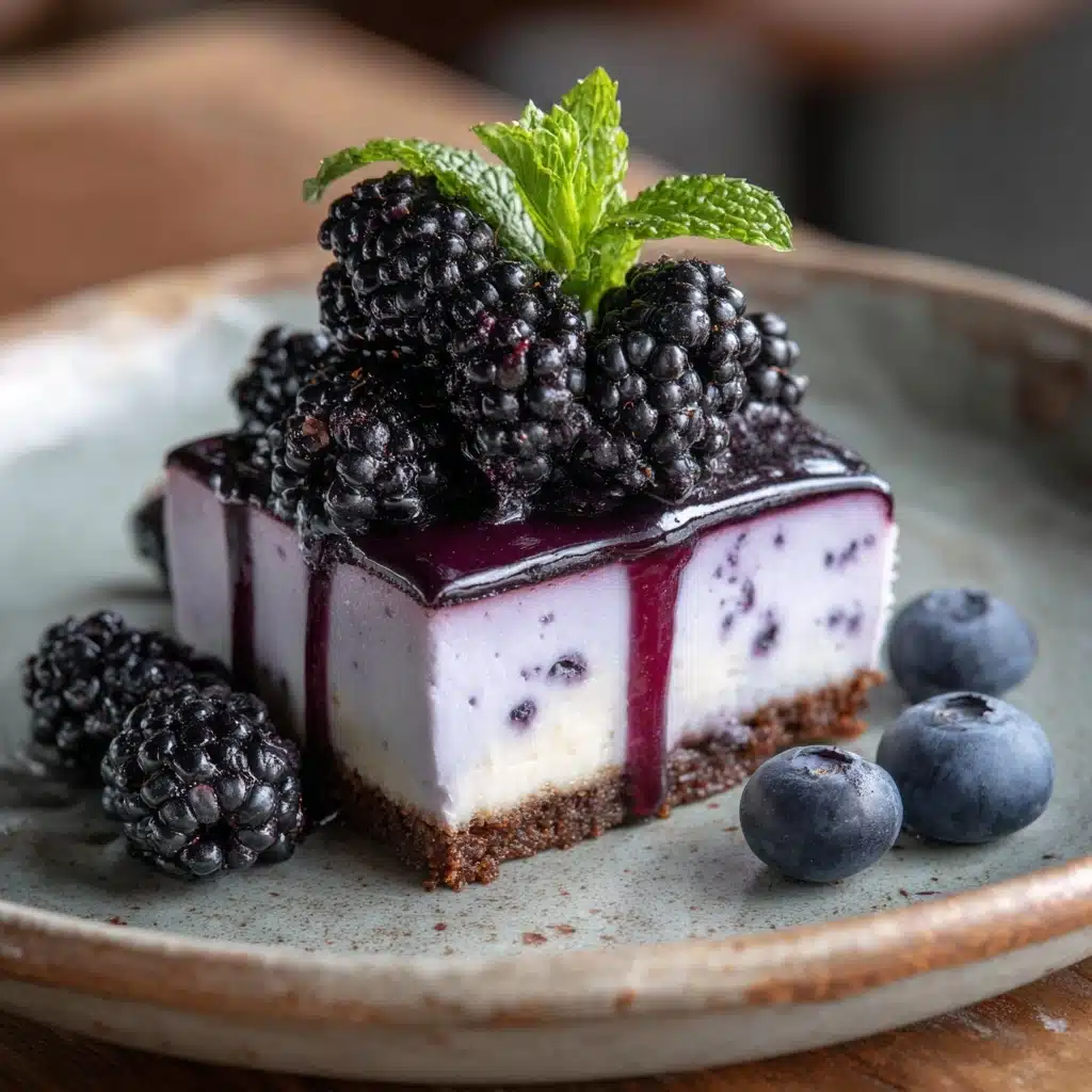Blackberry Cheesecake Recipe - Recipe Image