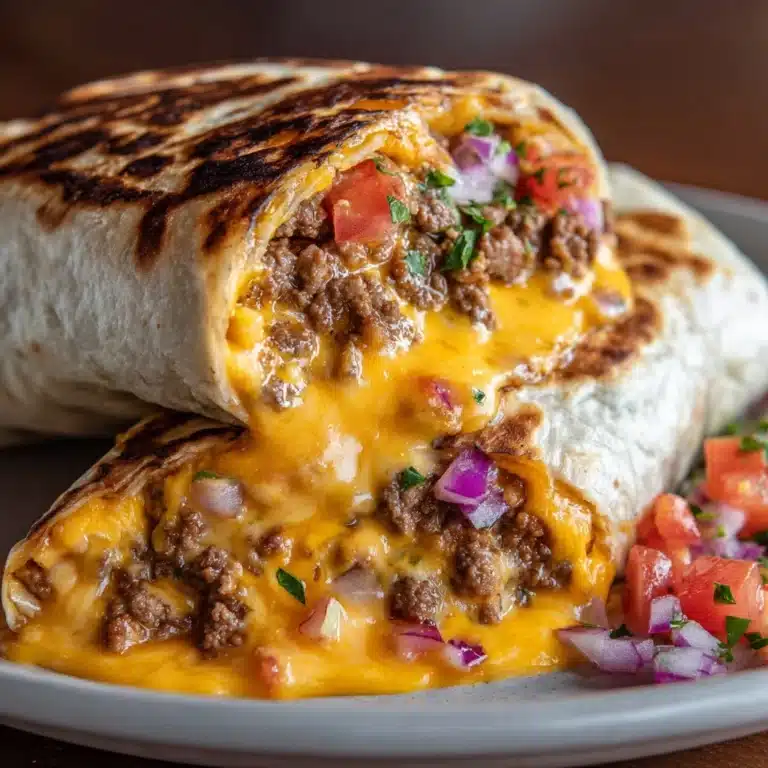 Nachos Cheese Beef Wrap Recipe