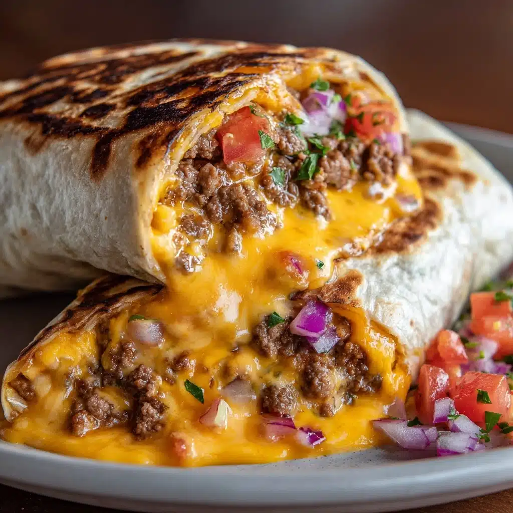 Nachos Cheese Beef Wrap Recipe