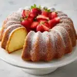 Strawberry Cheesecake Bundt Cake Recipe
