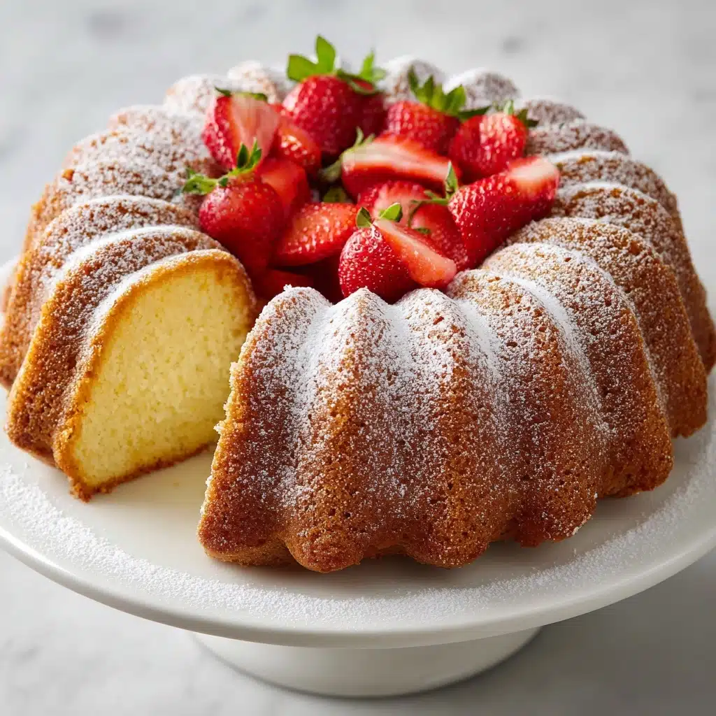 Strawberry Cheesecake Bundt Cake Recipe - Recipe Image
