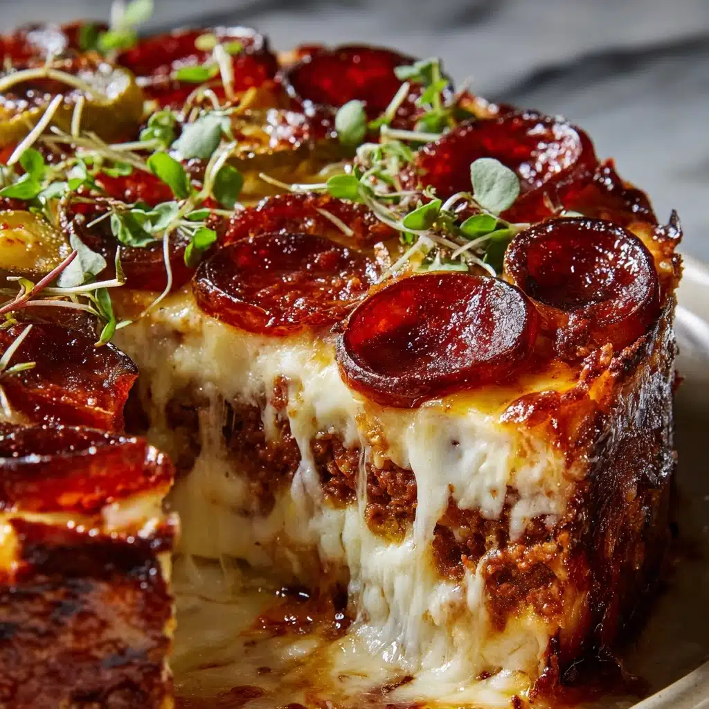 Delicious Cheeseburger Pizza Recipe - Recipe Image