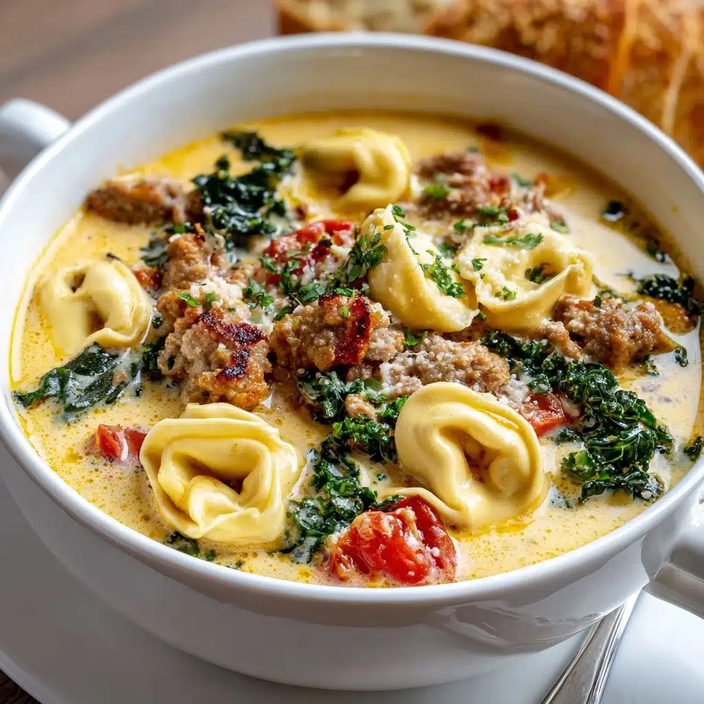 Sausage and Tortellini Soup Recipe - Recipe Image