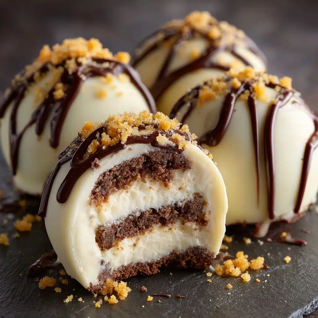 No-Bake Peanut Butter Cheesecake Balls Recipe - Recipe Image