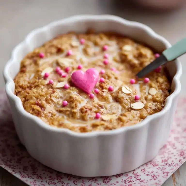Sugar Cookie Protein Baked Oats Recipe