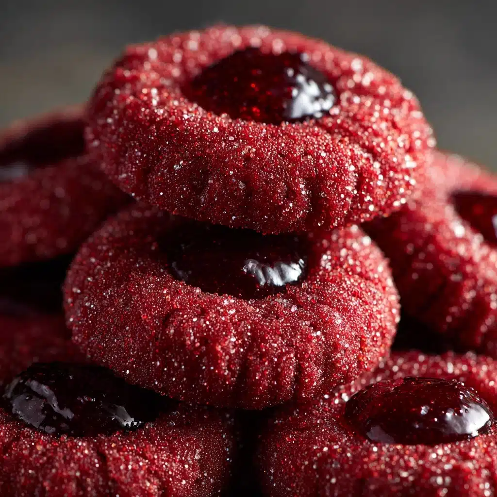 Hershey’s Red Velvet Blossoms Cookies Recipe - Recipe Image