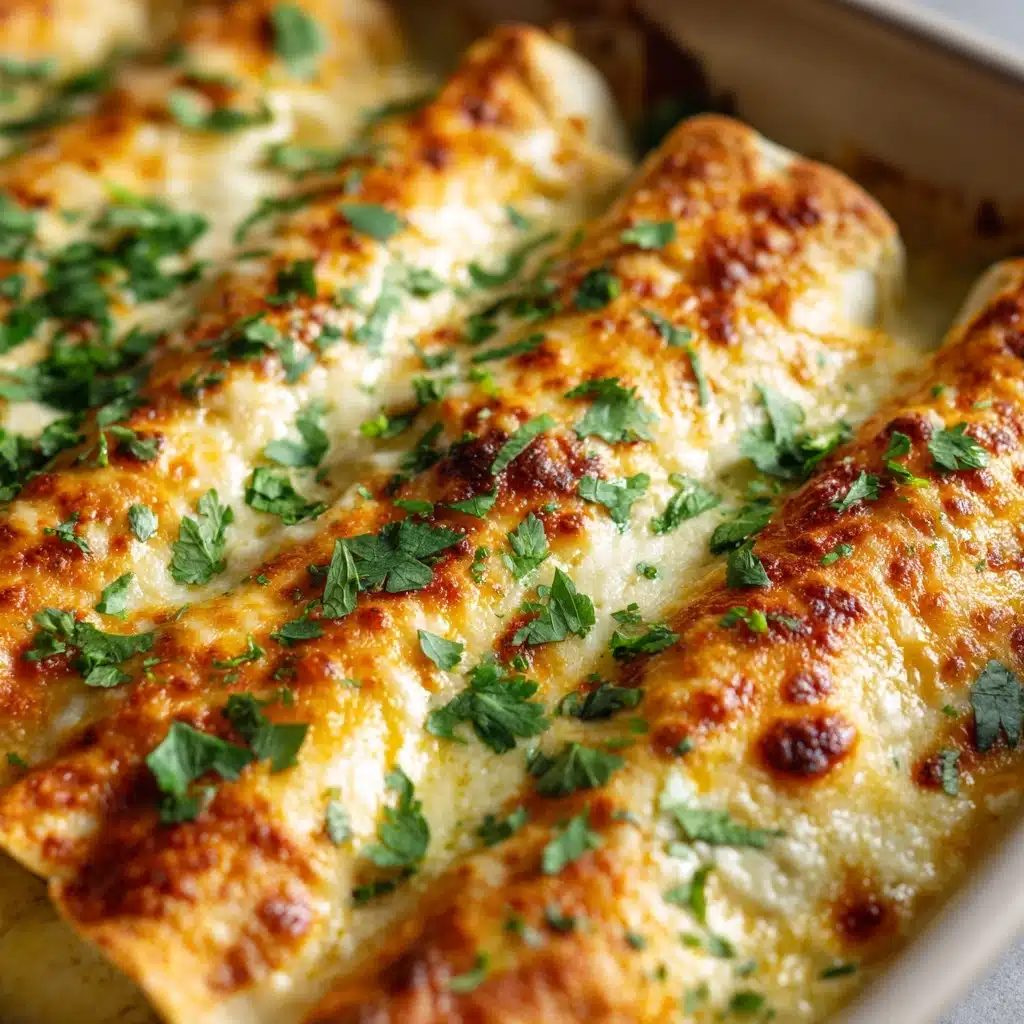 White Chicken Enchiladas Recipe - Recipe Image